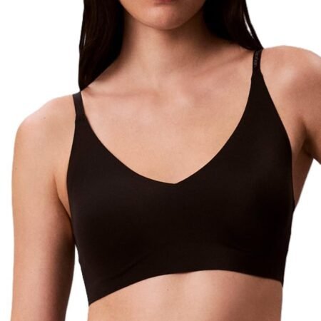 Women's Comfort Lightly Lined Seamless Wireless Triangle Bralette Bra